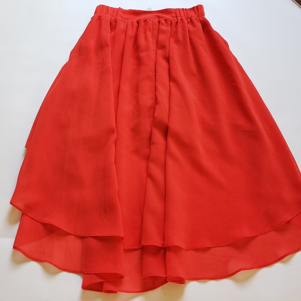 NWT Urban Outfitters high low skirt size XS - Picture 4 of 9